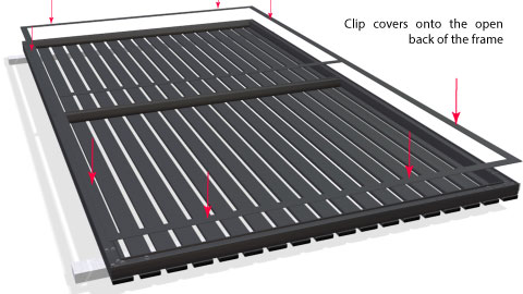 Cover infills moving down to the gate 