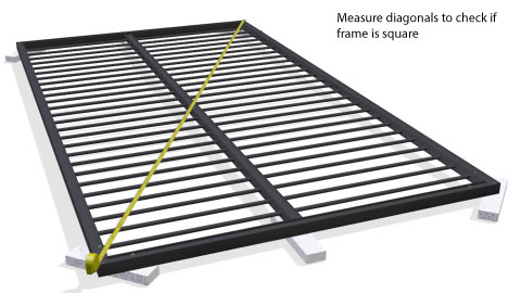 The last slat fitted having a screw each end, the bottom rail removed and slat inserted from the bottom..